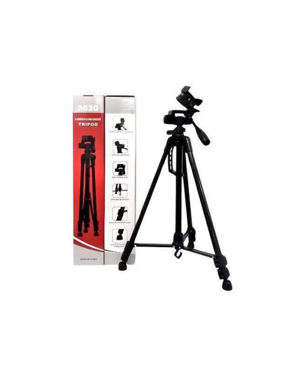 Tripod profesional për kamerë & telefoni 3520