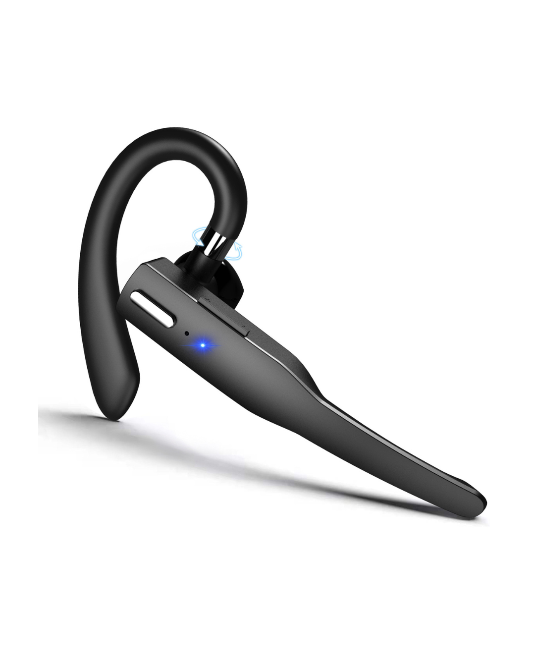 Kufje mbi vesh me mikrofon, Bluetooth 5.1, Grep veshi që rrotullohet 180°