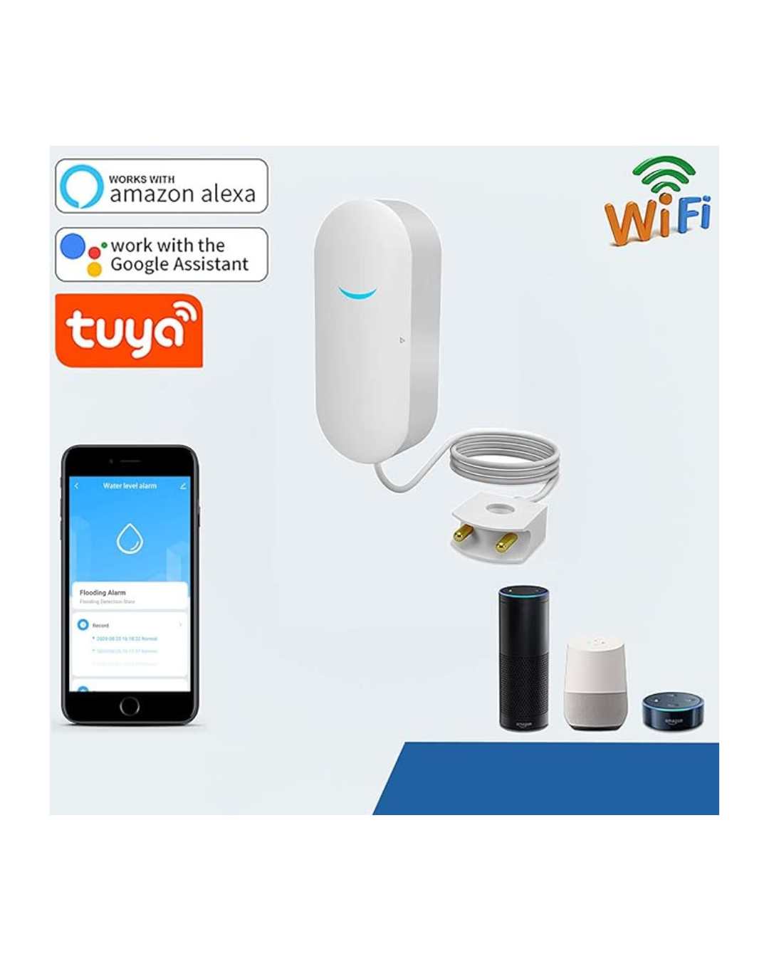 Detektor Inteligjent Rrjedhjesh Uji me WiFi