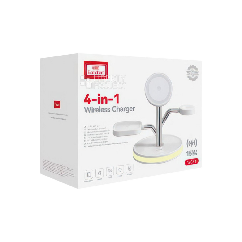 Wireless Charger 4 në 1, me MagSafe