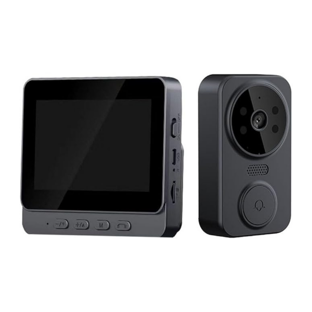 Zile me kamerë, me ekran 4,3" WiFi 2,4 GHz, altoparlant i integruar dhe mikrofon